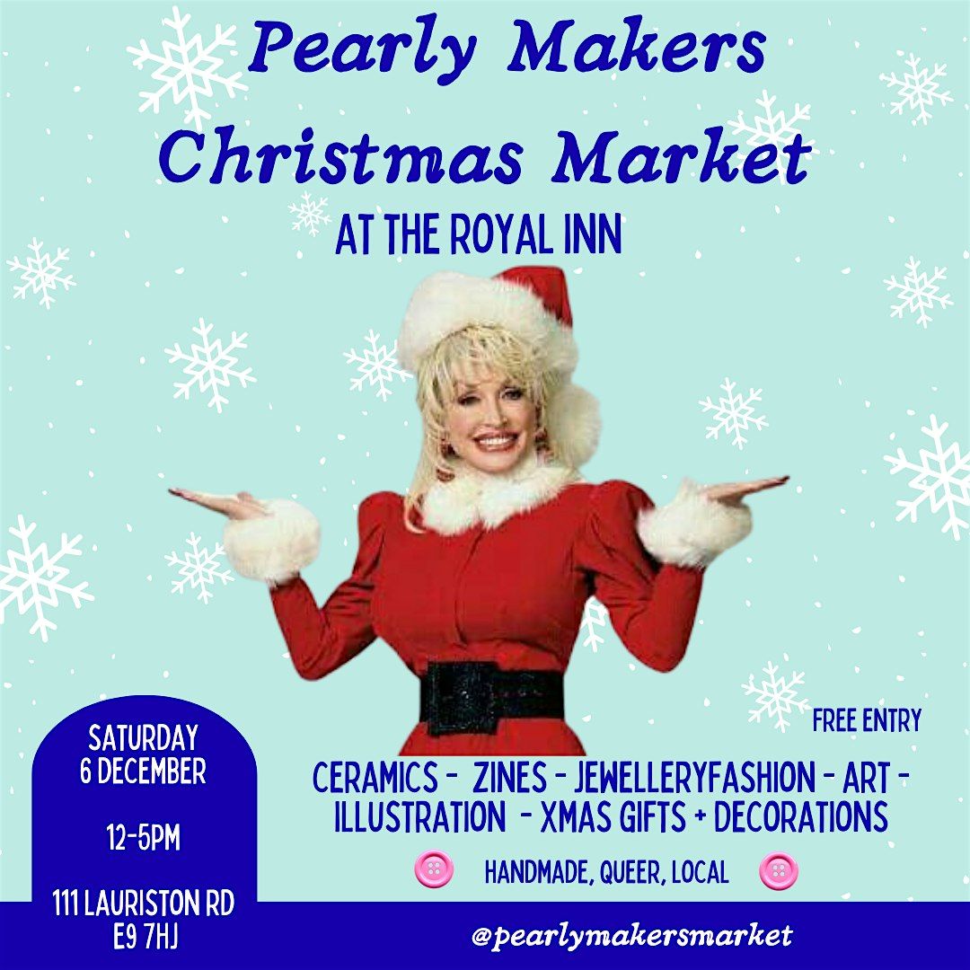 Pearly Makers Christmas Market at the Royal Inn, 6 December | Event in London | AllEvents