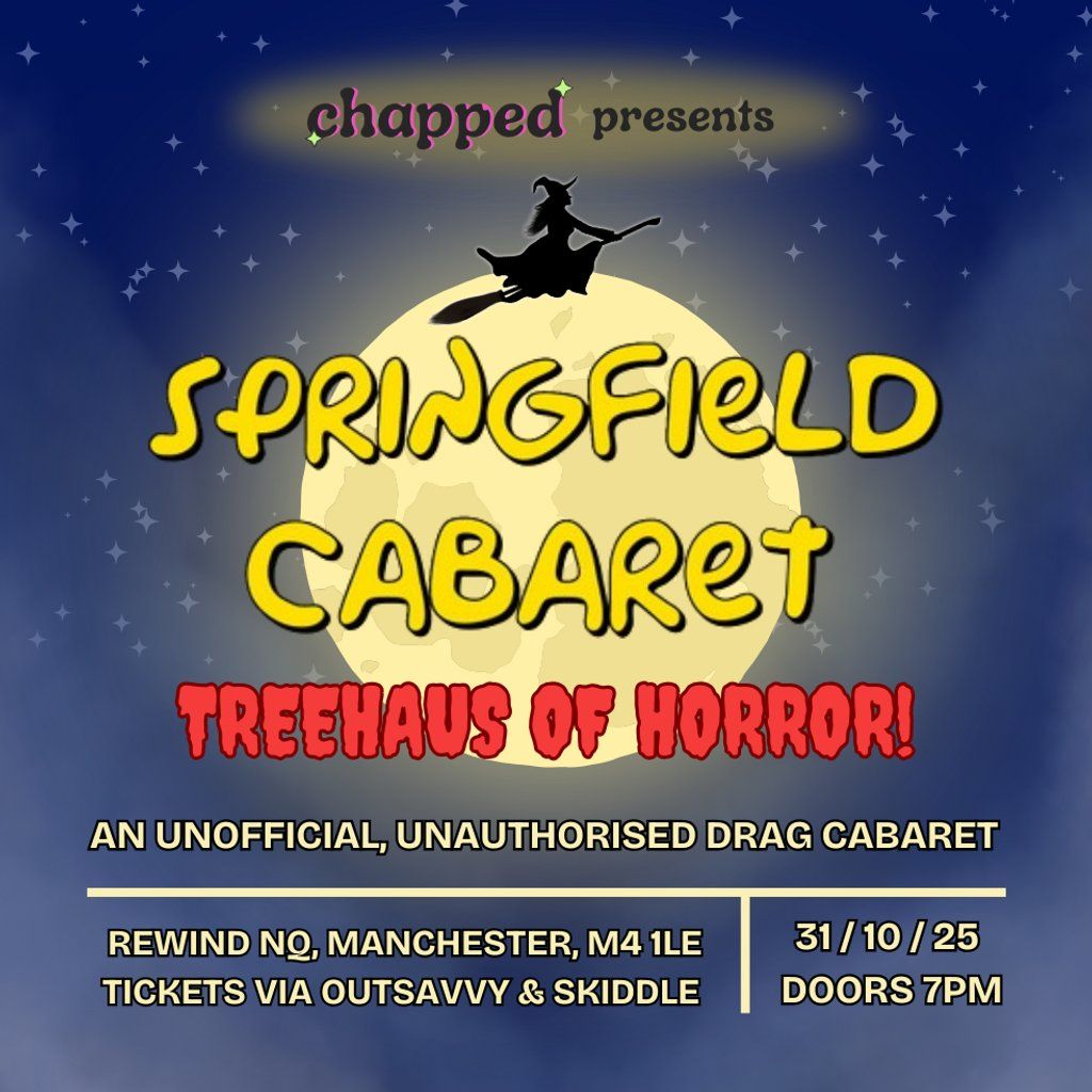 SPRINGFIELD CABARET Treehaus of Horror! - Tribute Drag Show, 31 October | Event in Manchester | AllEvents