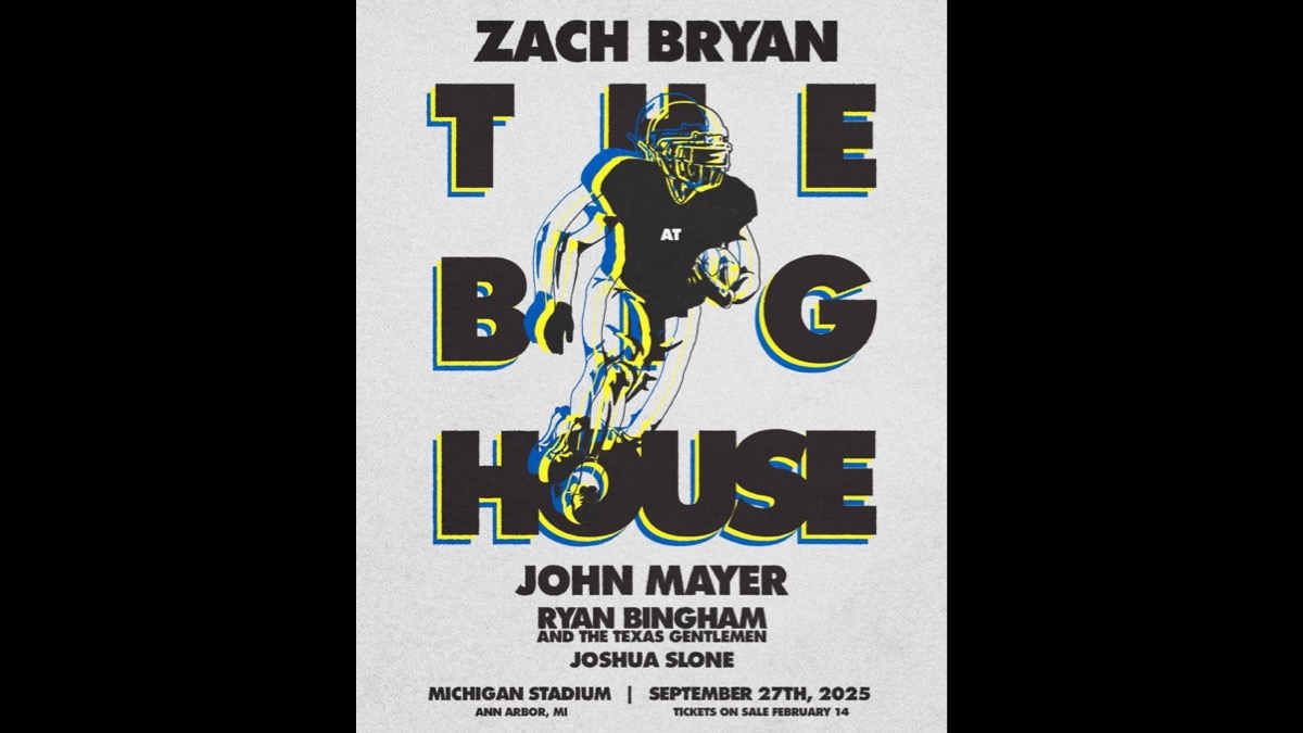 Zach Bryan with John Mayer, Ryan Bingham, The Texas Gentlemen and more, 27 September | Event in Ann Arbor