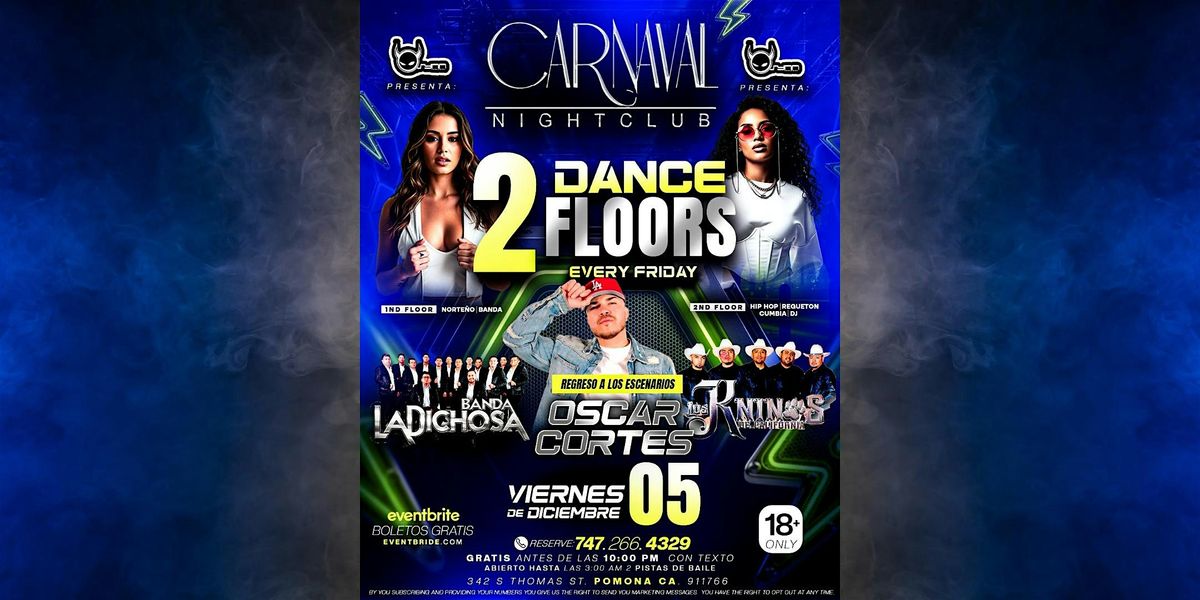 Friday Night Diciembre 5 - Banda, Norteño, y Reggaeton, 5 December | Event in Pomona | AllEvents