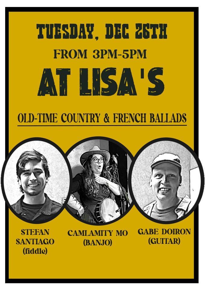 OldTime Country & French Ballads at Lisas, Lisa's Market Street Grille