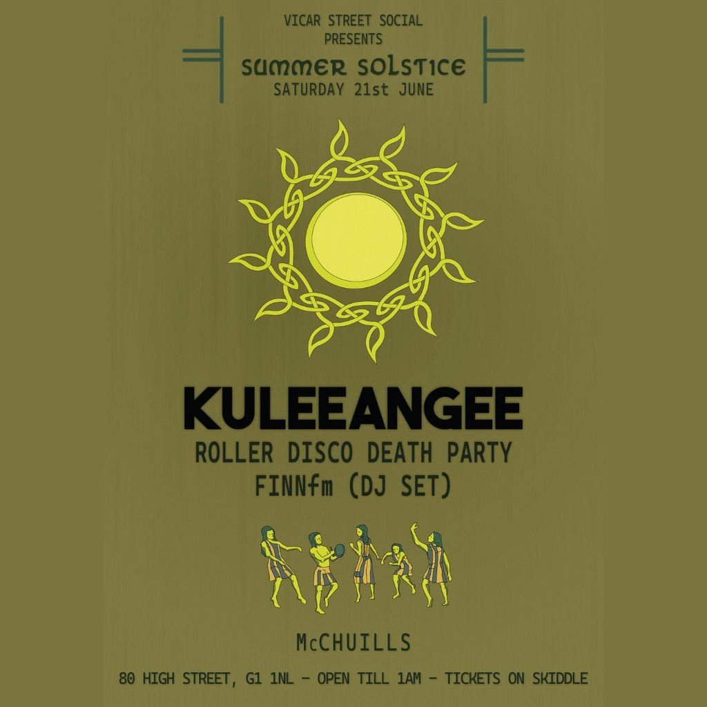 VSS Vol. 4 | KuleeAngee, Roller Disco Death Party & FINNfm | Event in Glasgow | AllEvents