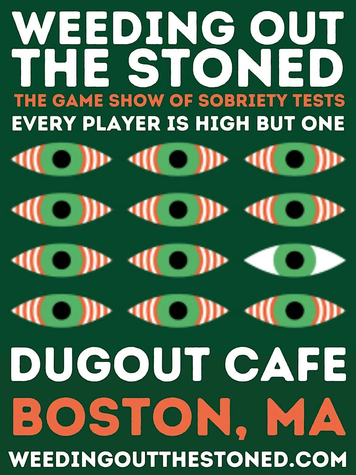 Weeding Out The Stoned, 20 December | Event in Boston | AllEvents