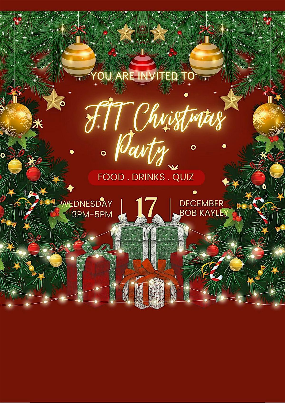 FTT Christmas Party 2025, 17 December | Event in Reading | AllEvents