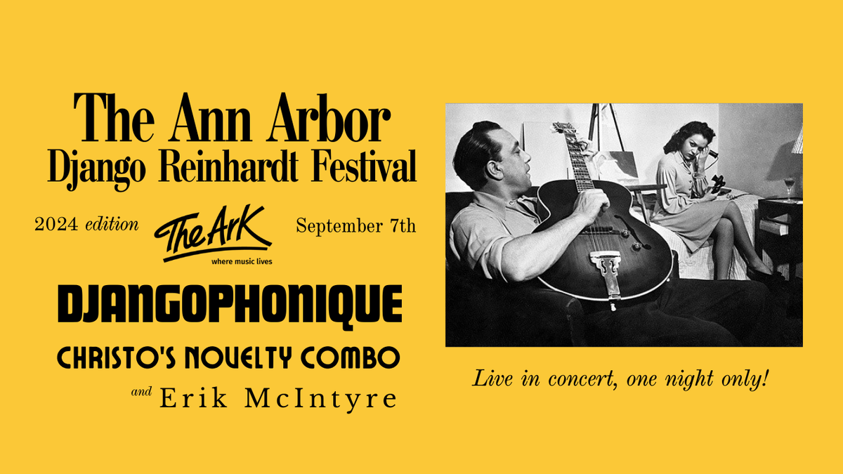 The Django Reinhardt Festival at The Ark, 19 September | Event in Ann Arbor | AllEvents