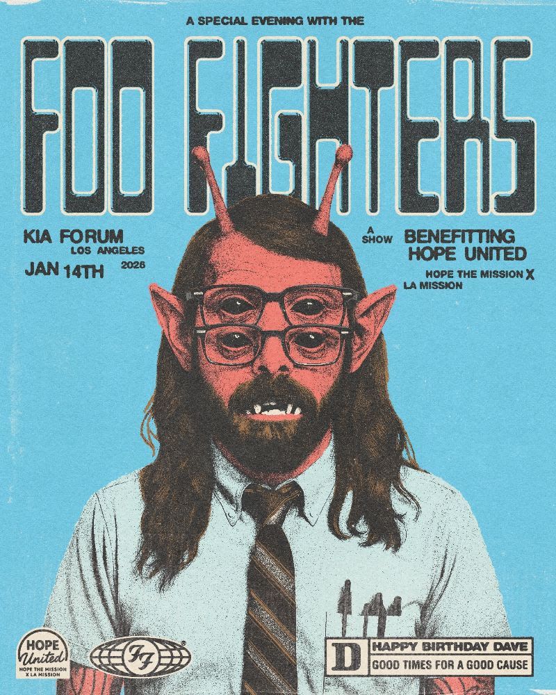 Hope The Mission - Foo Fighters at Kia Forum, 14 January | Event in Inglewood | AllEvents