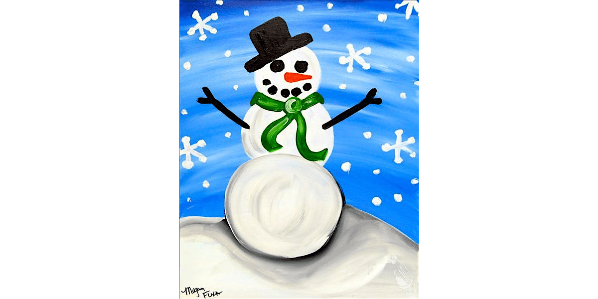 Happy Frosty - Paint and Sip in Houston | Classpop!™, 29 December | Event in Baytown | AllEvents