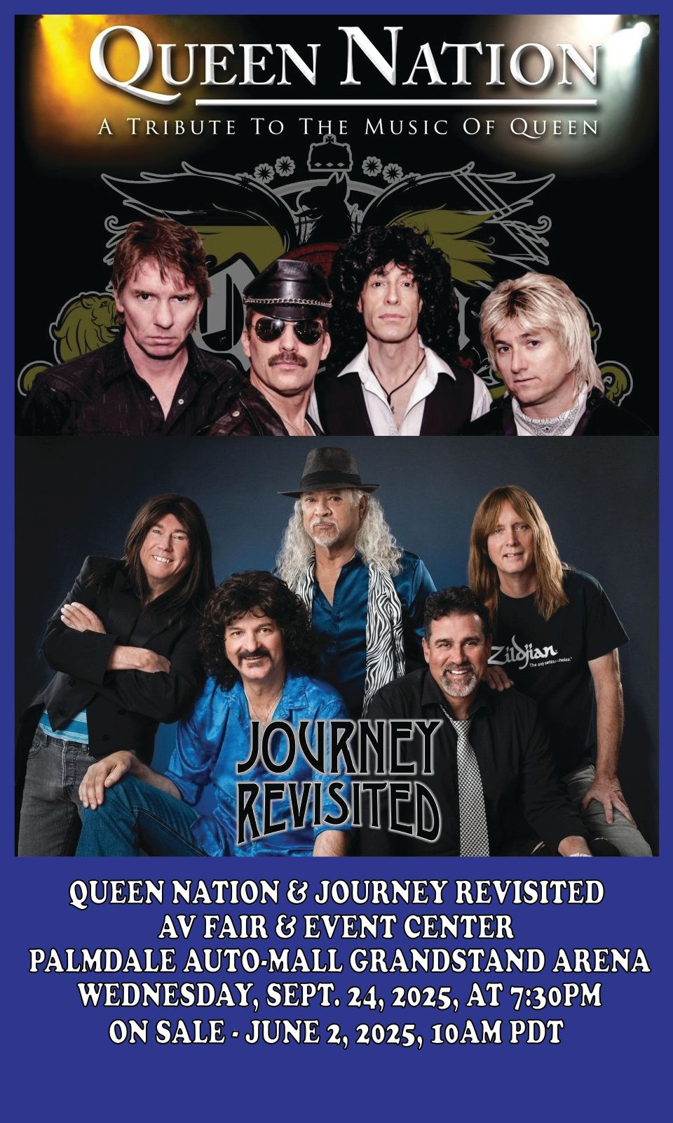 Queen Nation & Journey Revisited, 23 September | Event in Lancaster | AllEvents