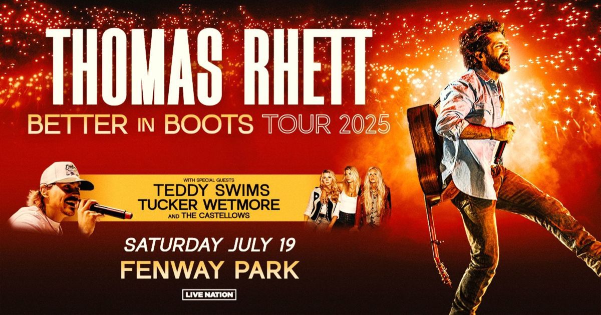Parking Thomas Rhett with Tucker Wetmore and The Castellows, 26 June | Event in Charleston | AllEvents