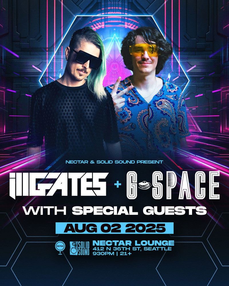 ill. Gates at Nectar Lounge, 2 August | Event in Seattle | AllEvents
