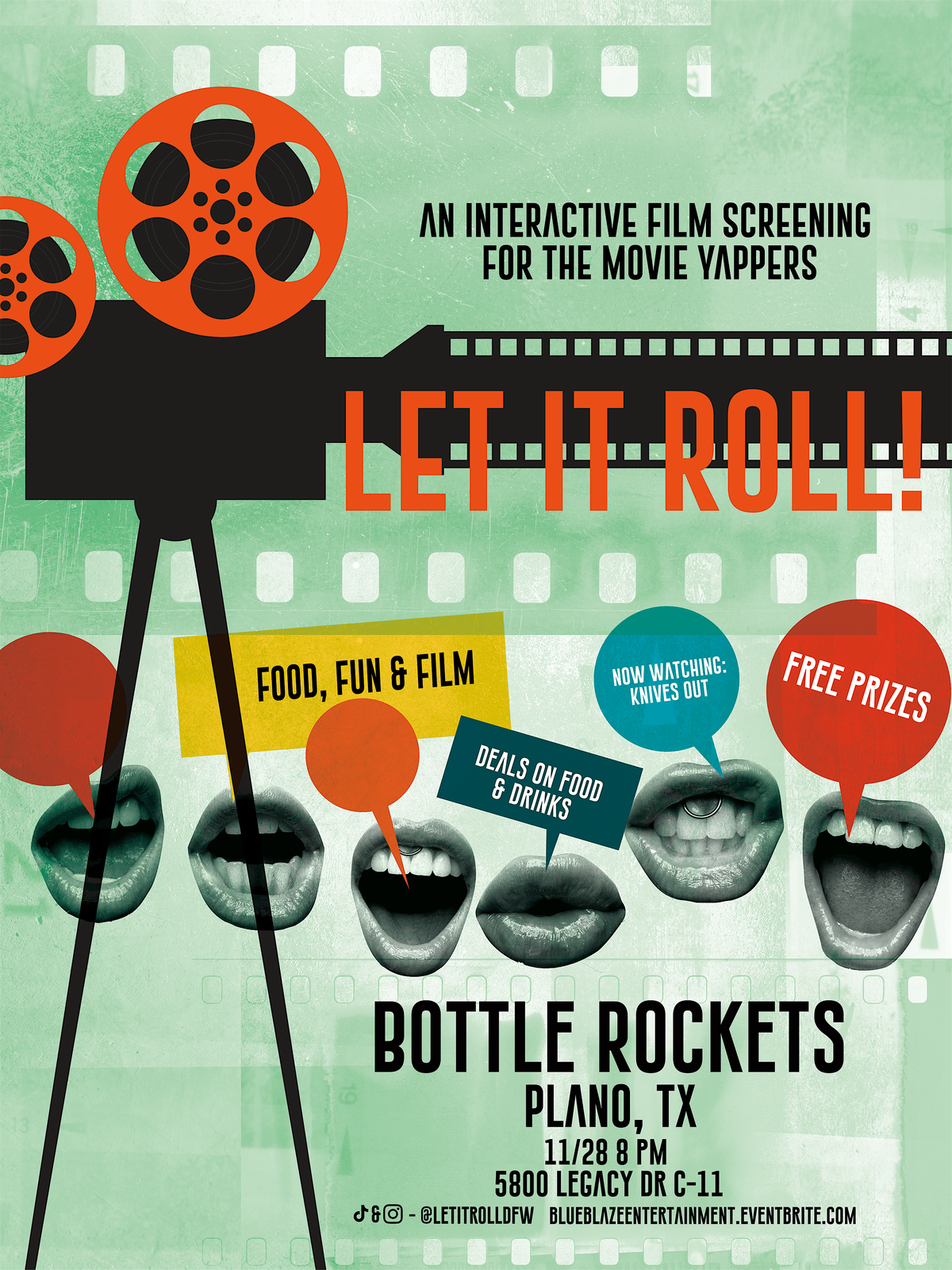 Let It Roll (Interactive Social Film Screening [Knives Out] 11/28) | Event in Plano | AllEvents