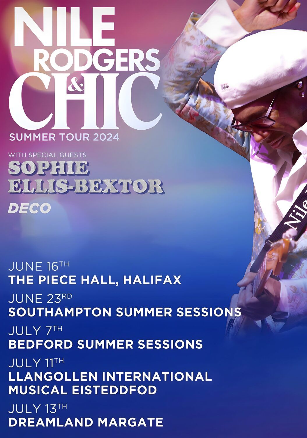 Nile Rodgers & CHIC Halifax Tickets, 29 August | Event in Halifax | AllEvents