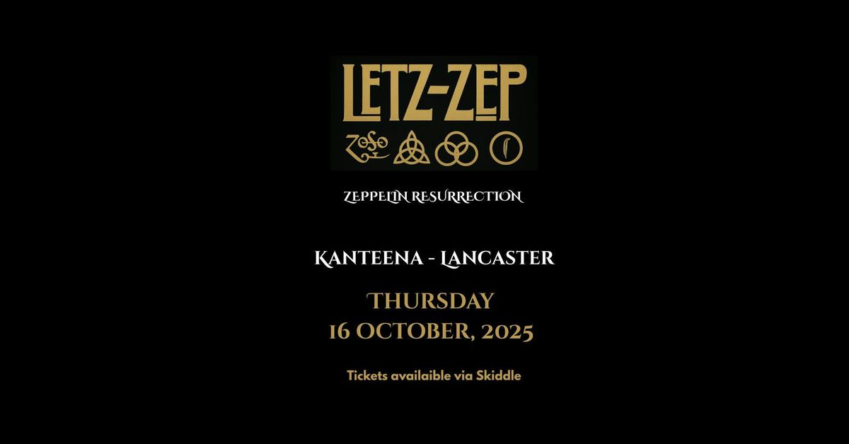 Letz Zep, 16 October | Event in Lancaster | AllEvents