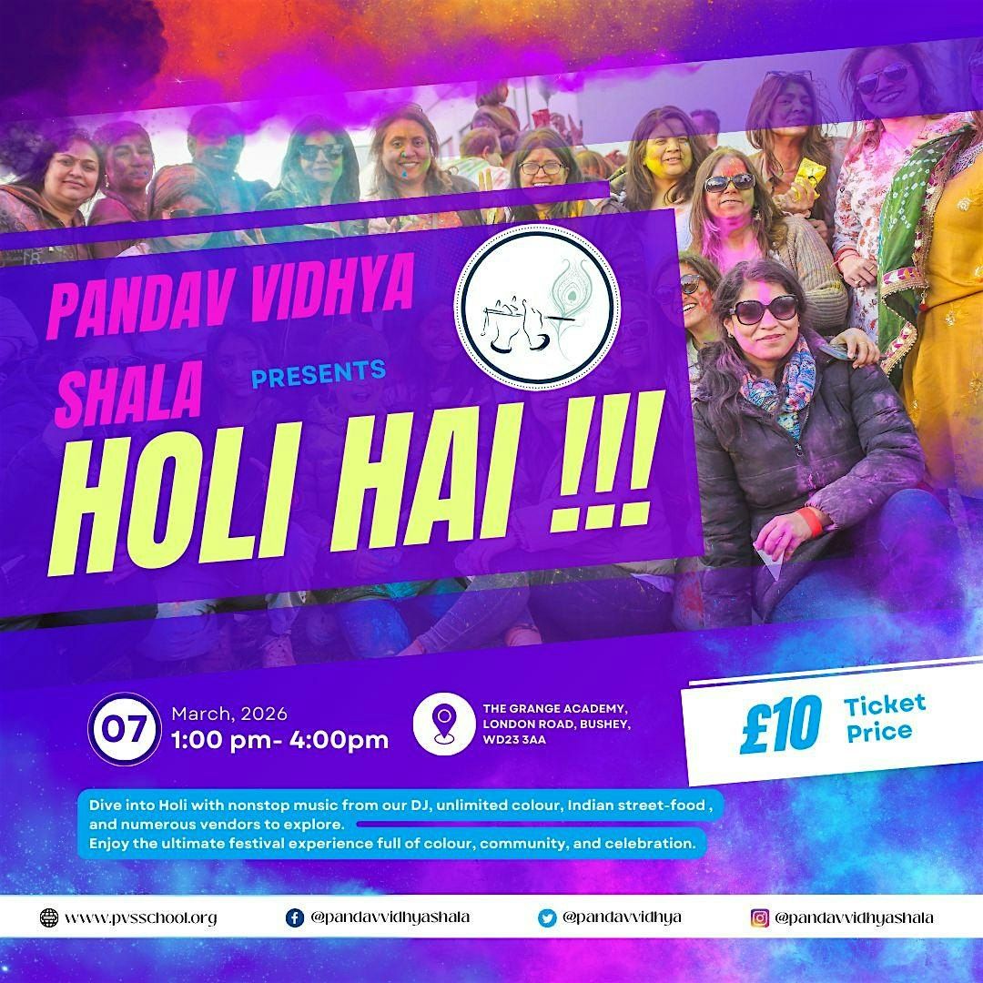 Holi Hai!, 7 March | Event in Bushey | AllEvents