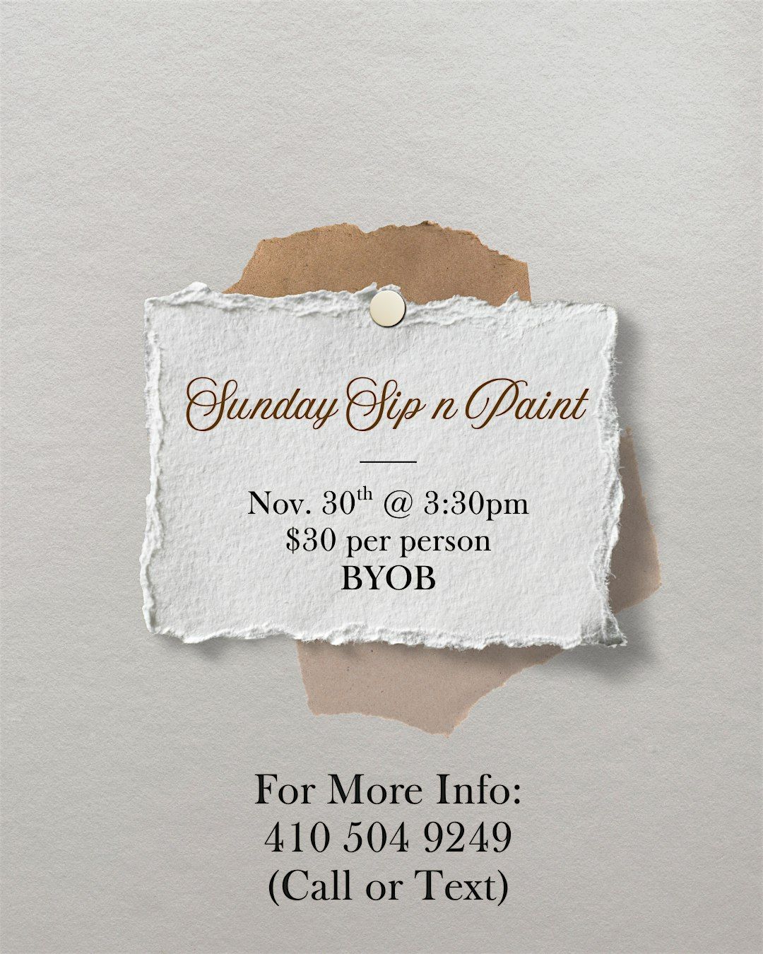 A Sunday Sip, Puff n Paint Experience!, 30 November | Event in Baltimore | AllEvents