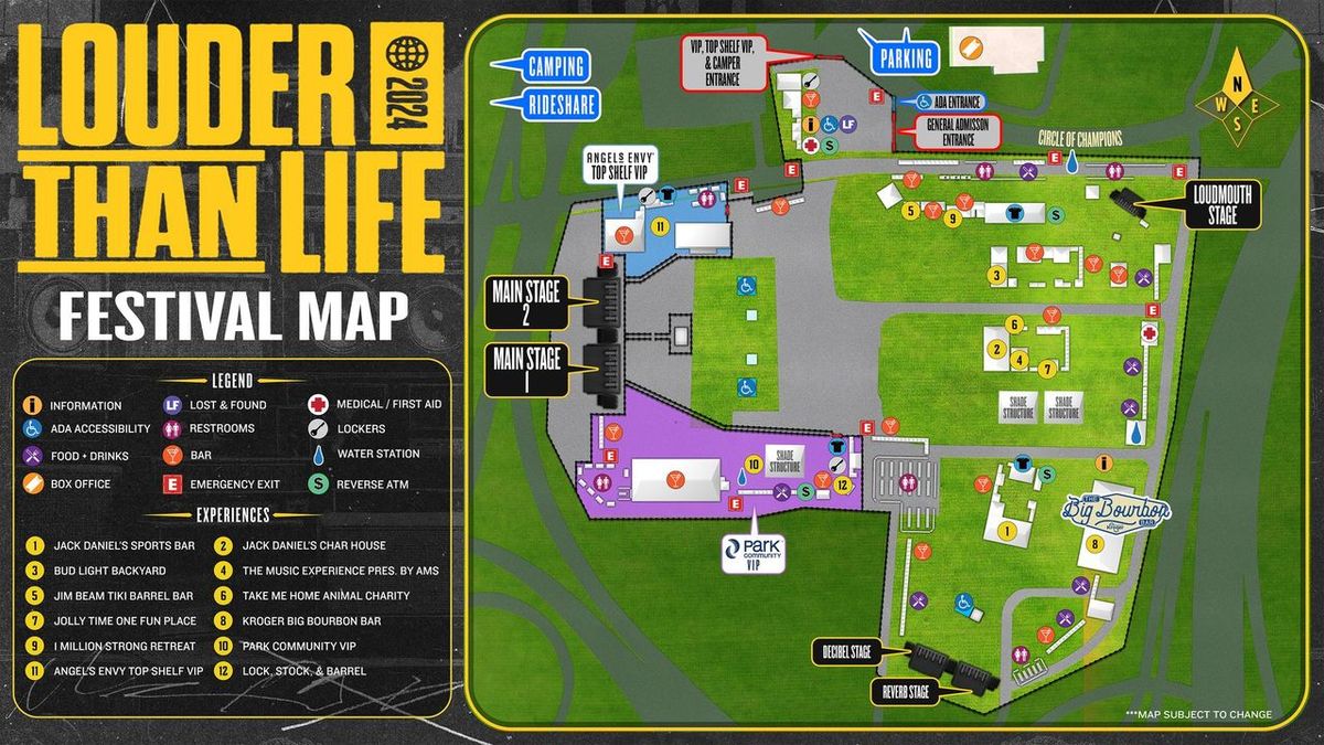 Parking Louder Than Life Festival (Saturday Pass), 20 September | Event in Louisville | AllEvents