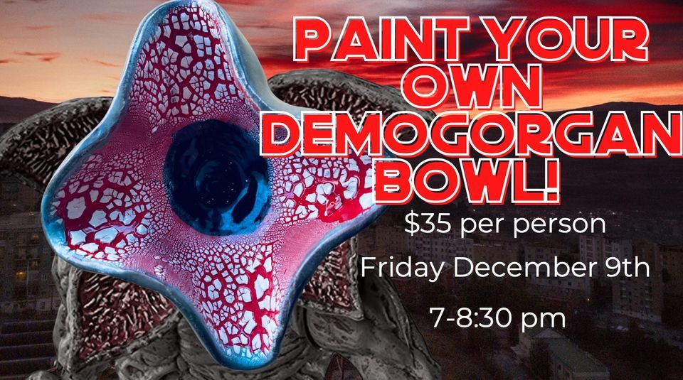 Paint Your Own Bowl December 9th!, The Pigeon & The Hen