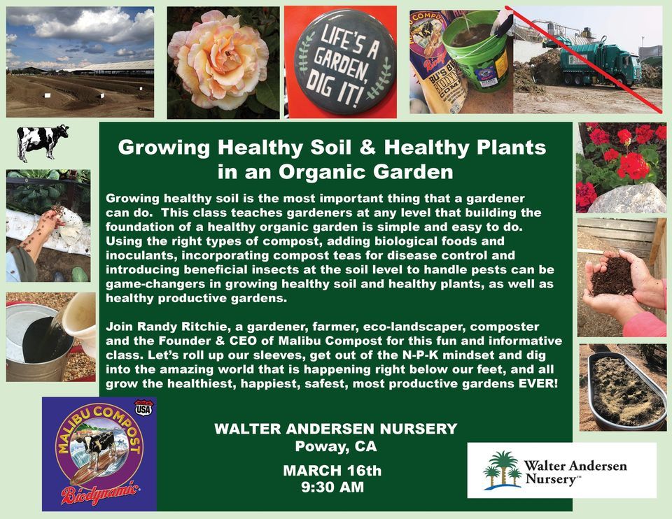 Healthy Soil & Healthy Plants in an Organic Garden with Randy Ritchie