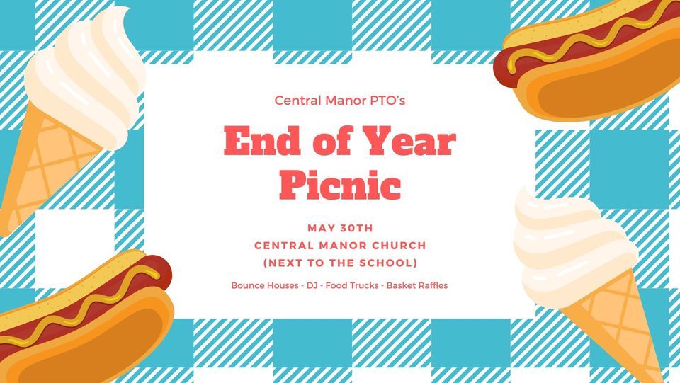 End of Year Picnic, Central Manor Church, Washington Boro, May 30 2024