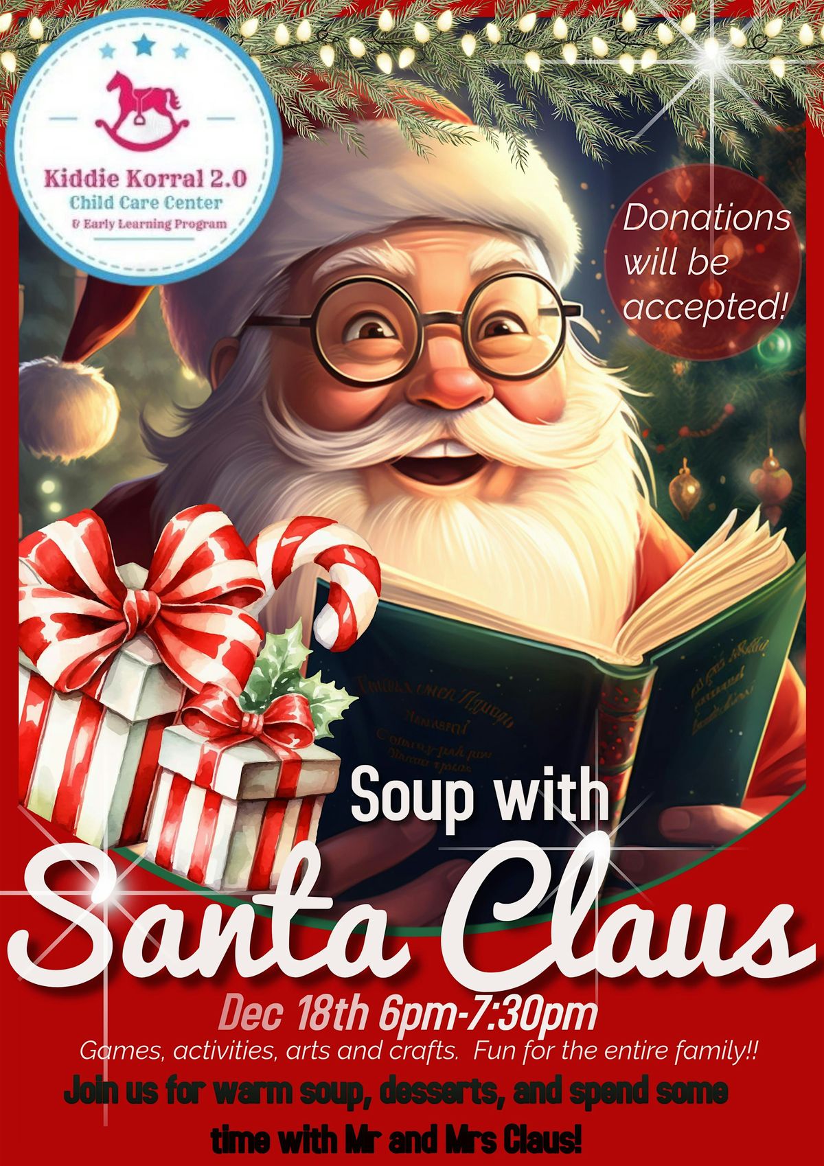 Soup with Santa, 18 December | Event in Minot | AllEvents