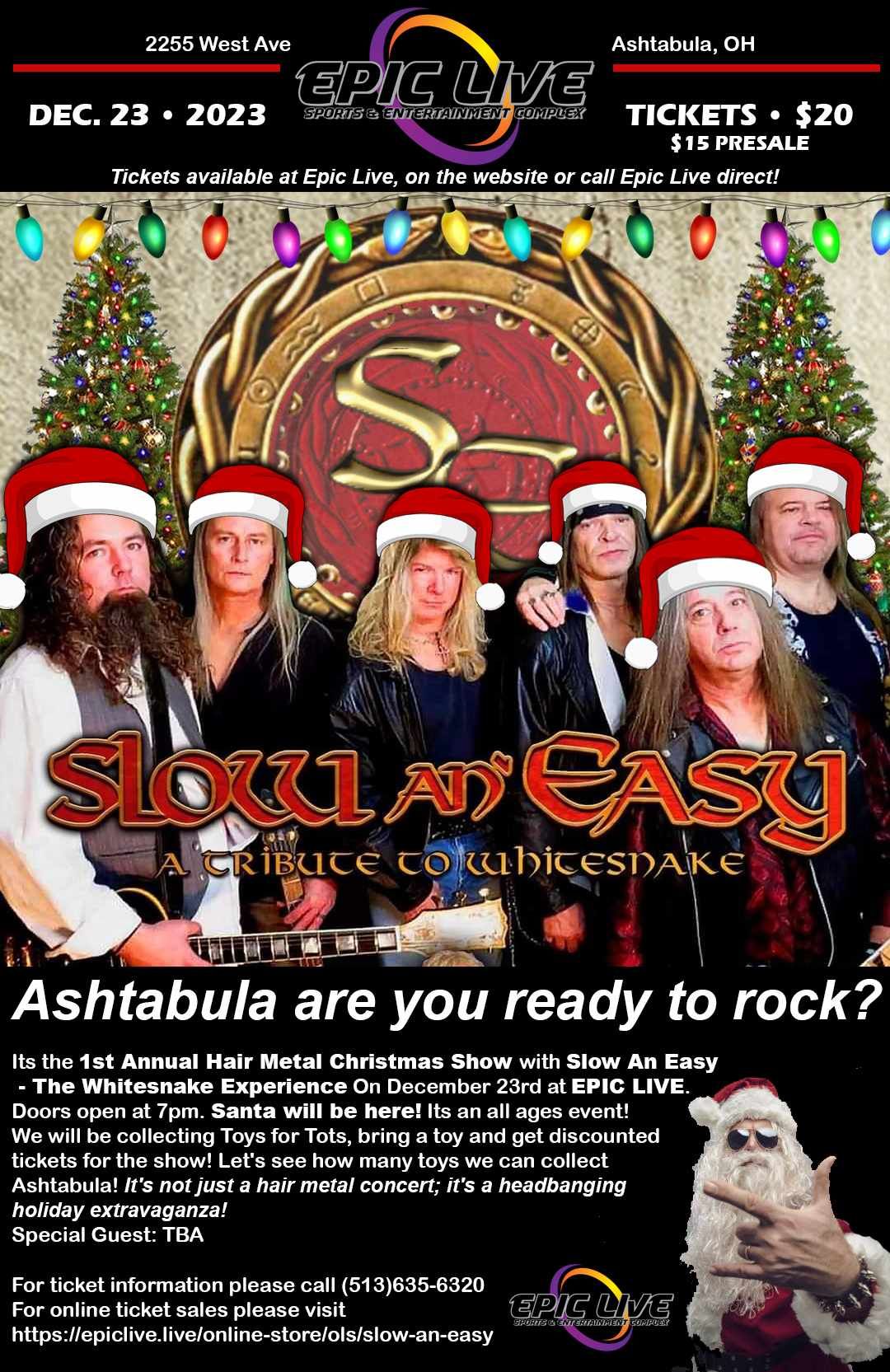 Slow 'n' Easy - The Whitesnake Experience, 30 May | Event in Franklin | AllEvents