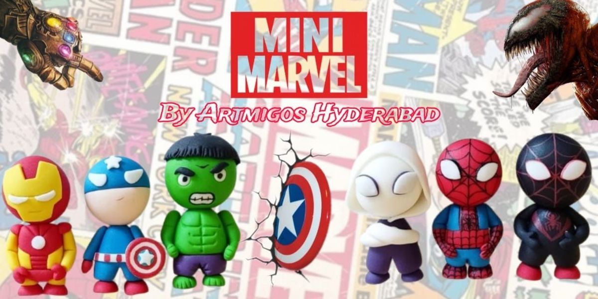 Mini Marvel (Mini Clay Art Edition Workshop), 29 November | Event in Hyderabad | AllEvents