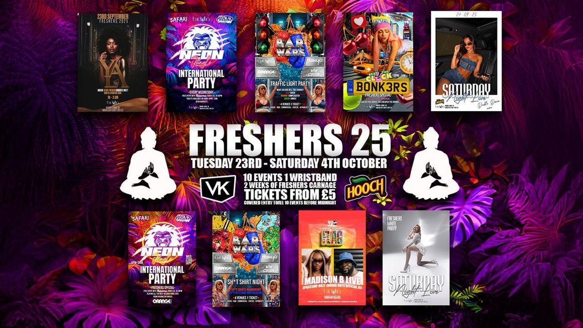 BUDDHA LOUNGE FRESHERS TAKEOVER 2025, 24 September | Event in Southampton | AllEvents