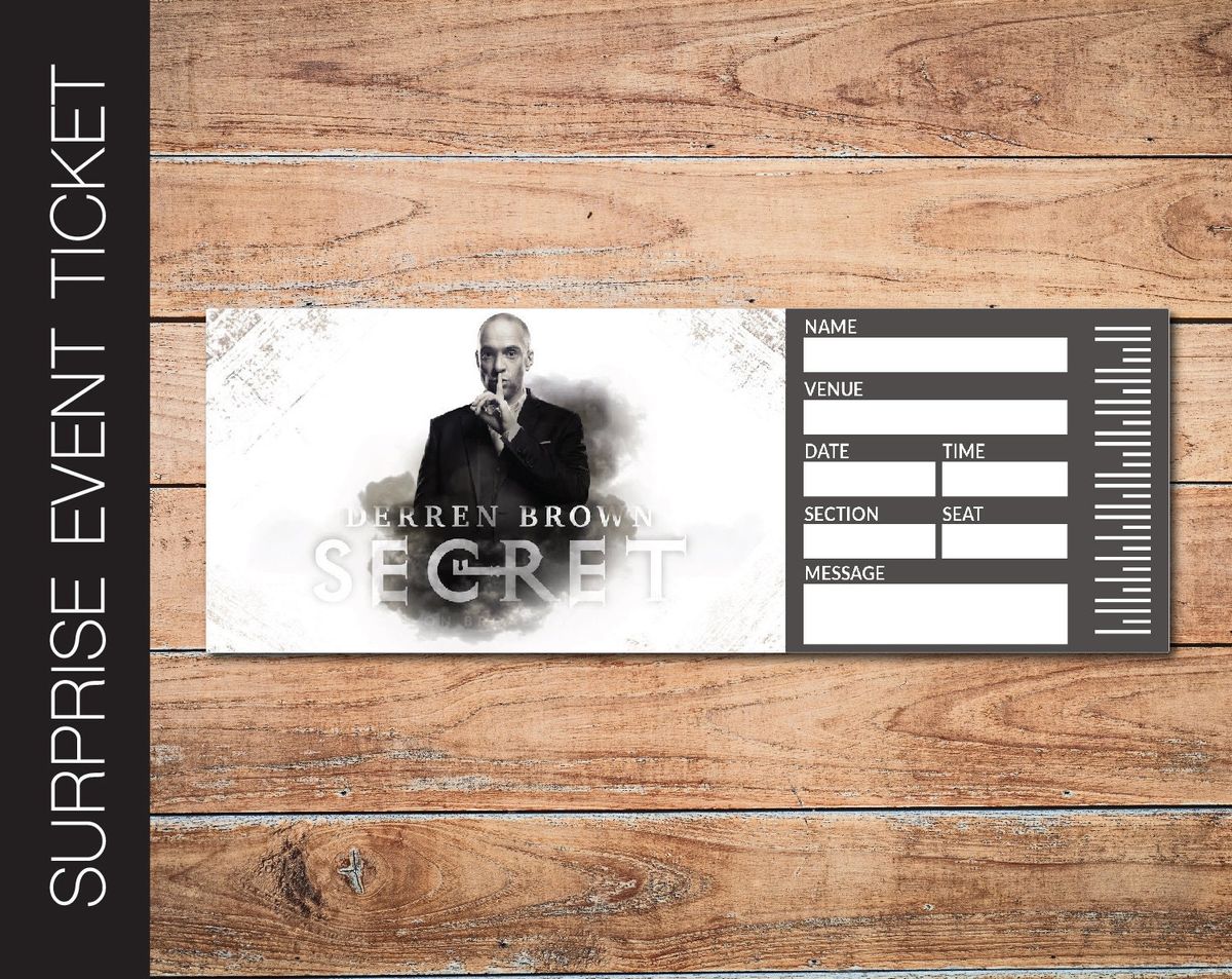 Derren Brown at New Victoria Theatre - Woking, 18 June | Event in Woking | AllEvents