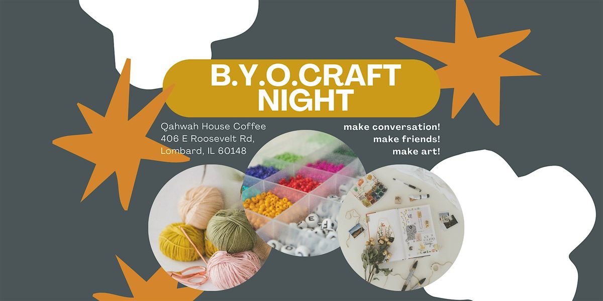 BYOC: bring your own craft night!, 17 December | Event in Lombard | AllEvents