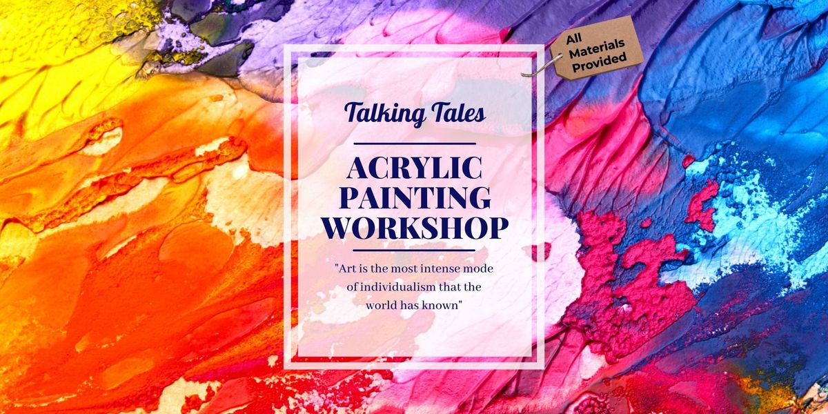 Acrylic Painting Workshop, 13 December | Event in Ahmedabad | AllEvents