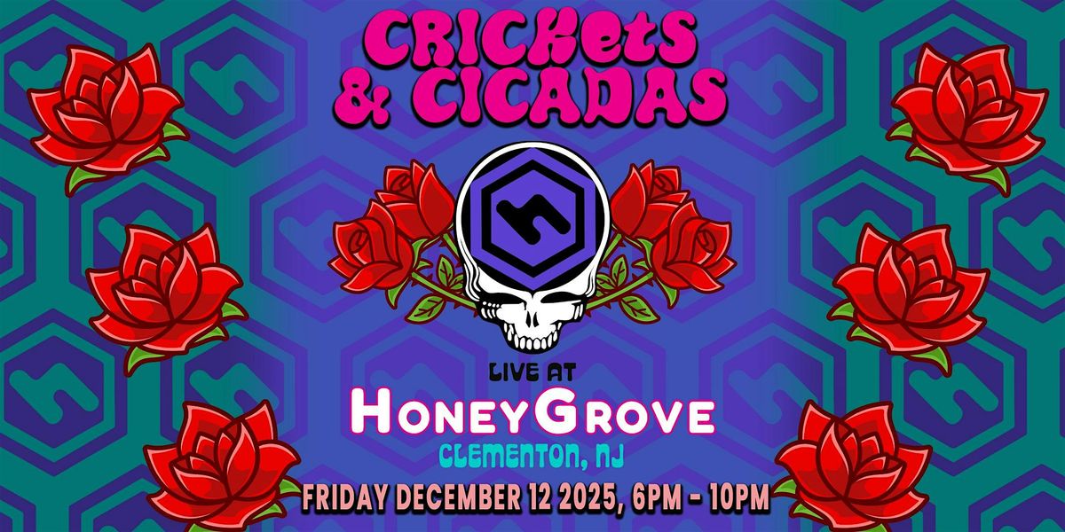 Crickets & Cicadas Live!, 12 December | Event in Clementon | AllEvents