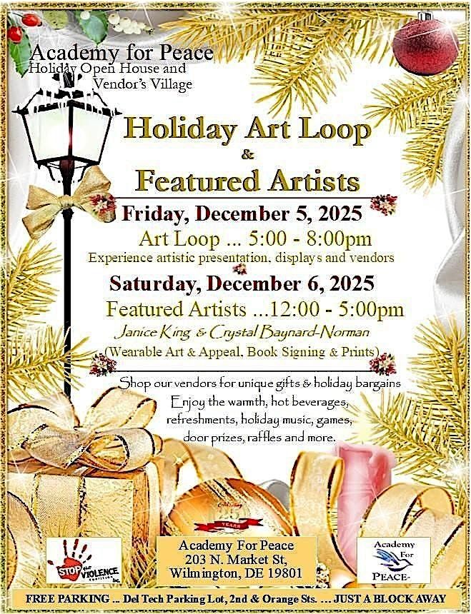 Holiday Art Loop, Small Businesses & Vendors' Village Weekend Festivities | Event in Wilmington | AllEvents