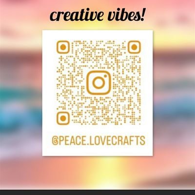 Peace, Love, Crafts logo