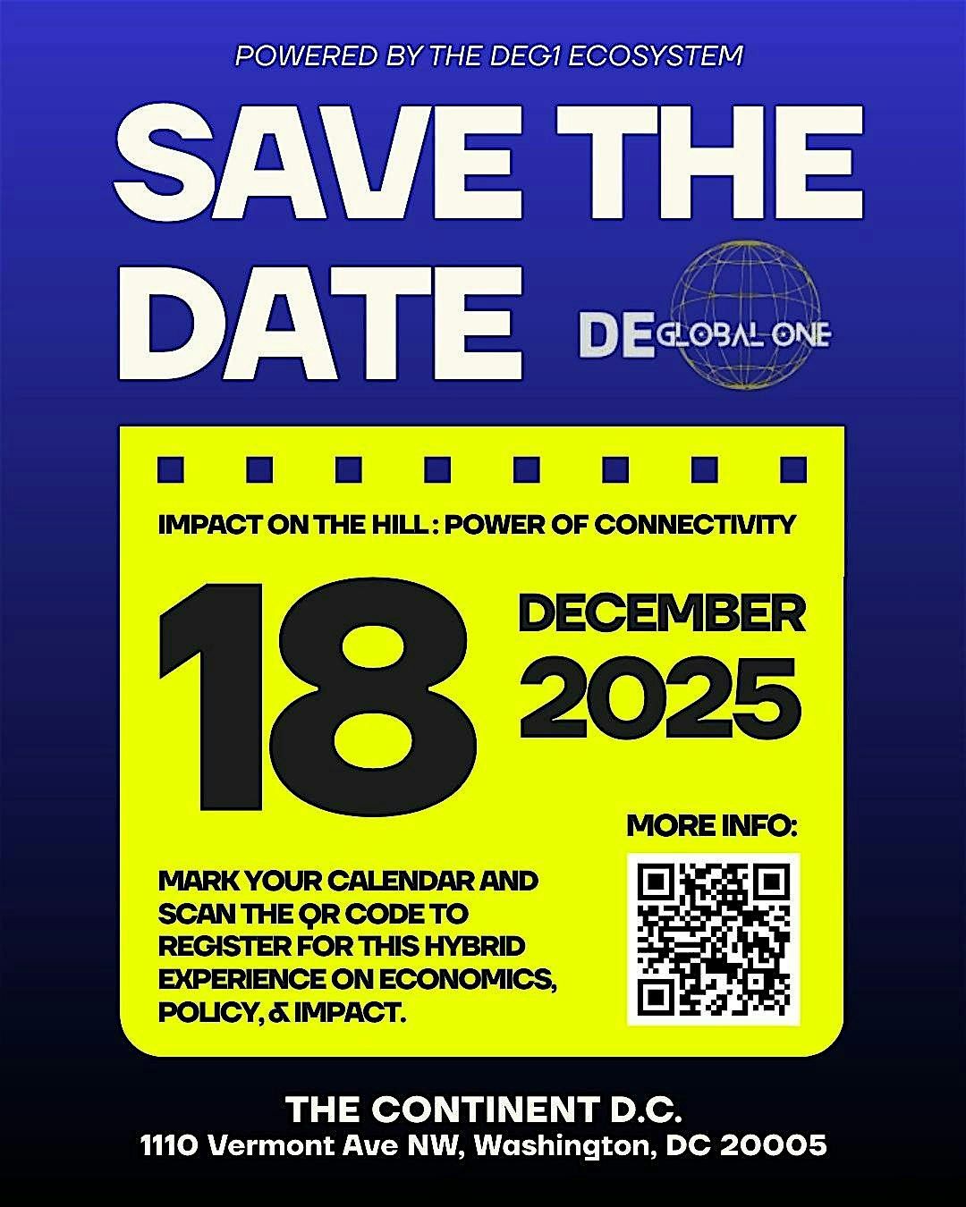 Impact on the Hill Series: The Capital Exchange, 18 December | Event in Washington | AllEvents