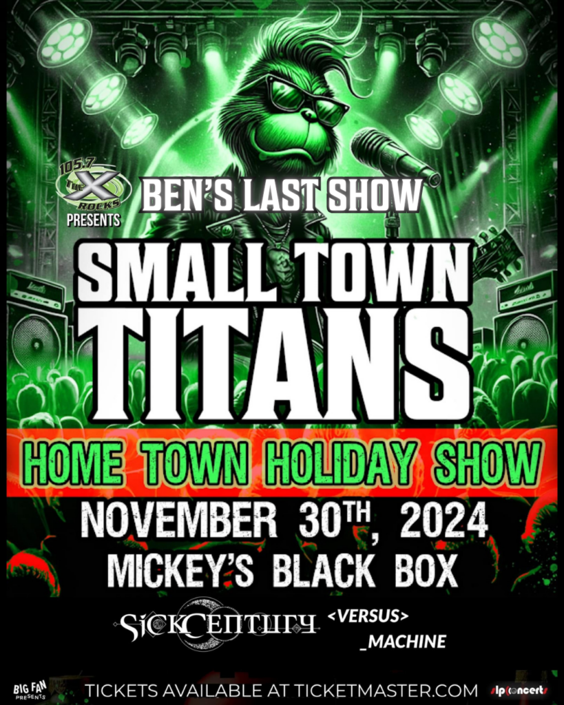 Small Town Titans at Mickeys Black Box, 29 November | Event in Lititz | AllEvents