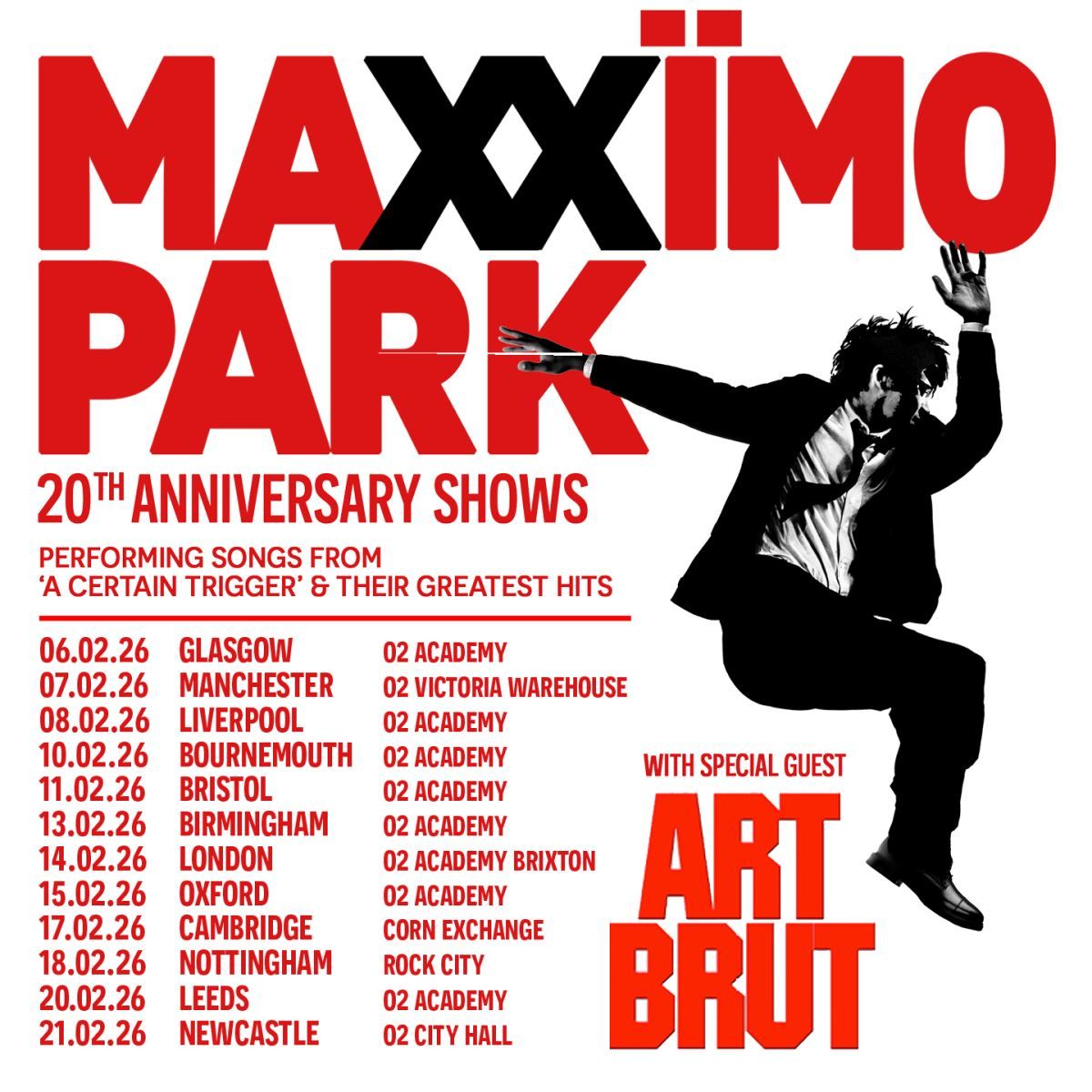 Maximo Park Bournemouth Tickets, 10 February | Event in Bournemouth | AllEvents