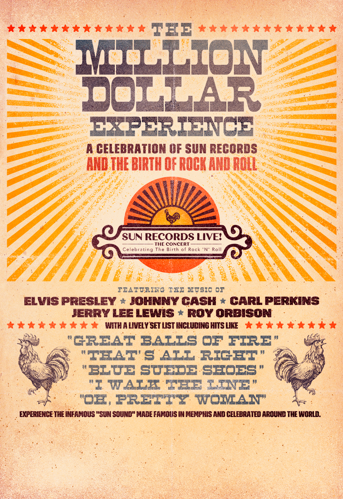 Million Dollar Quartet - A Celebration of Sun Records at Patchogue Theater, 16 August | Event in Patchogue
