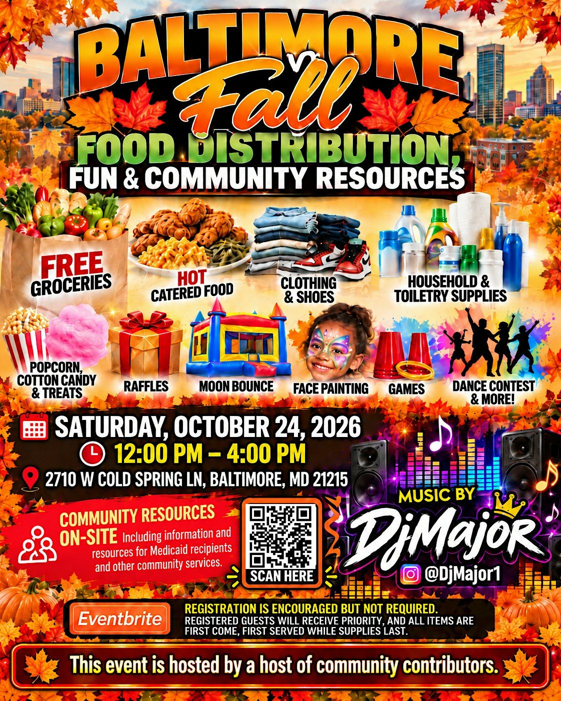 Baltimore Fall Food Distribution, Family Fun & Community Resources ...