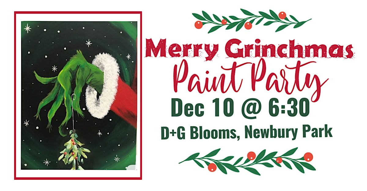 Merry Grinchmas Paint Party, 10 December | Event in Thousand Oaks | AllEvents