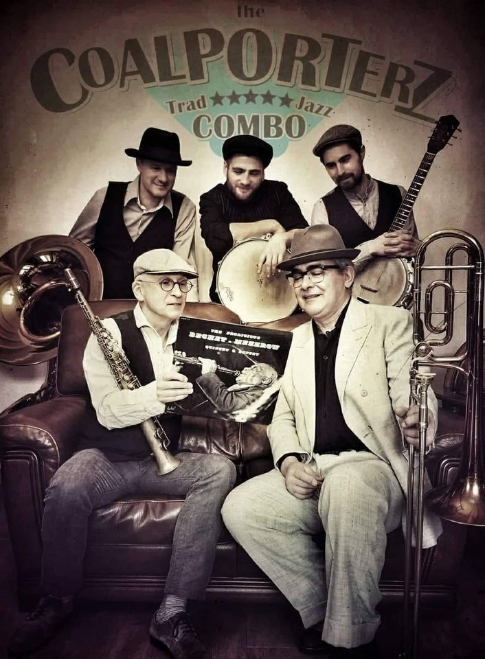The Coalporterz Combo Jazz New Orleans , L'intervalle Bar, Lille, April ...