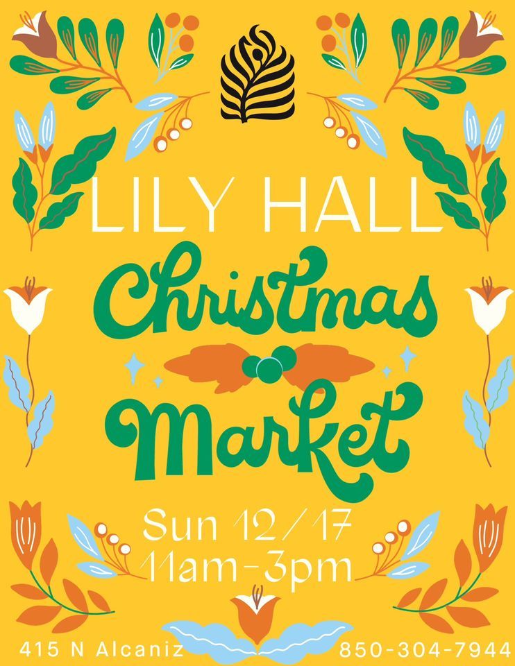 Holiday Market in the Garden, Lily Hall, Ferry Pass, December 17 2023