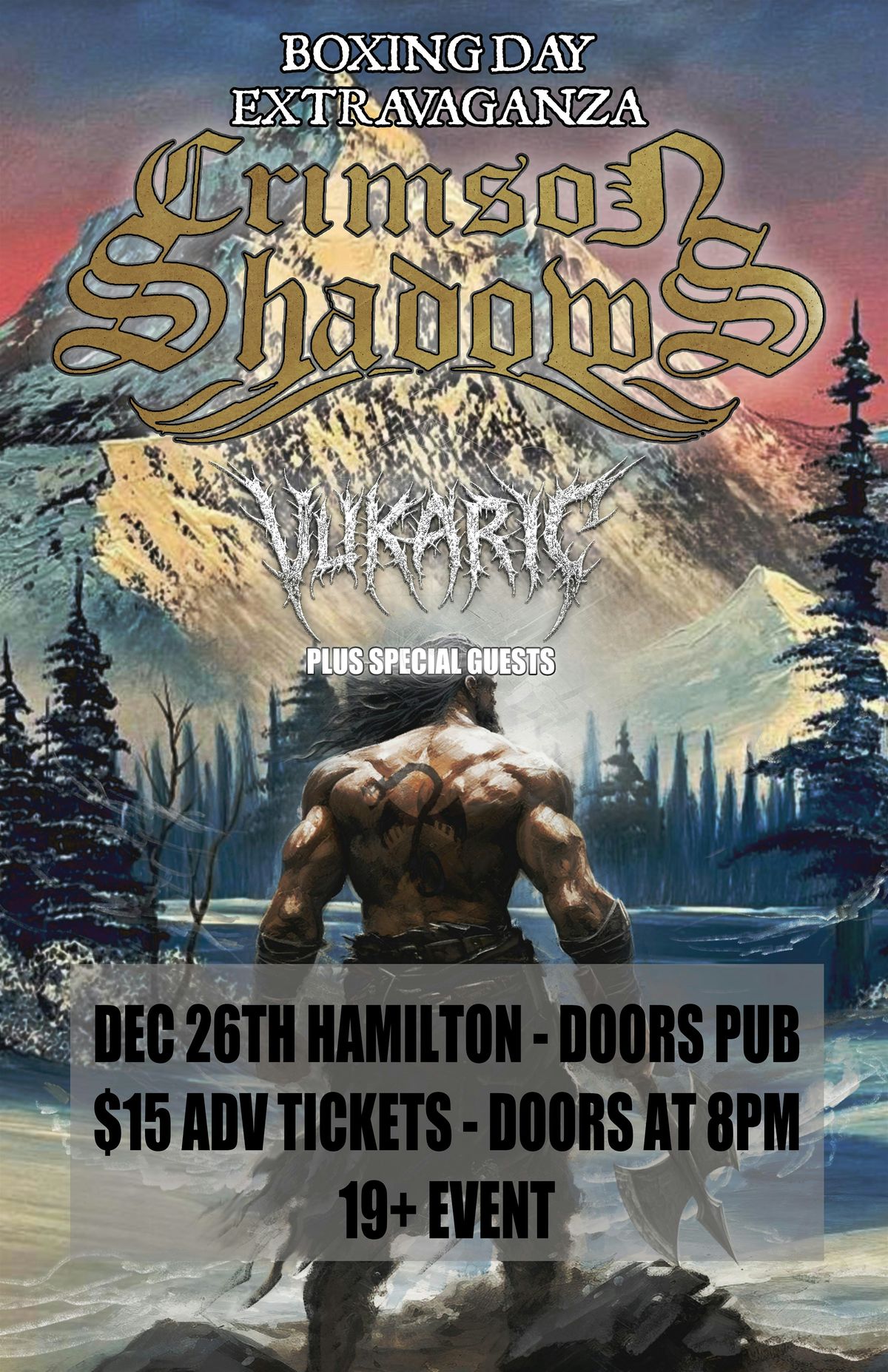 Crimson Christmas Extravaganza, 26 December | Event in Hamilton | AllEvents