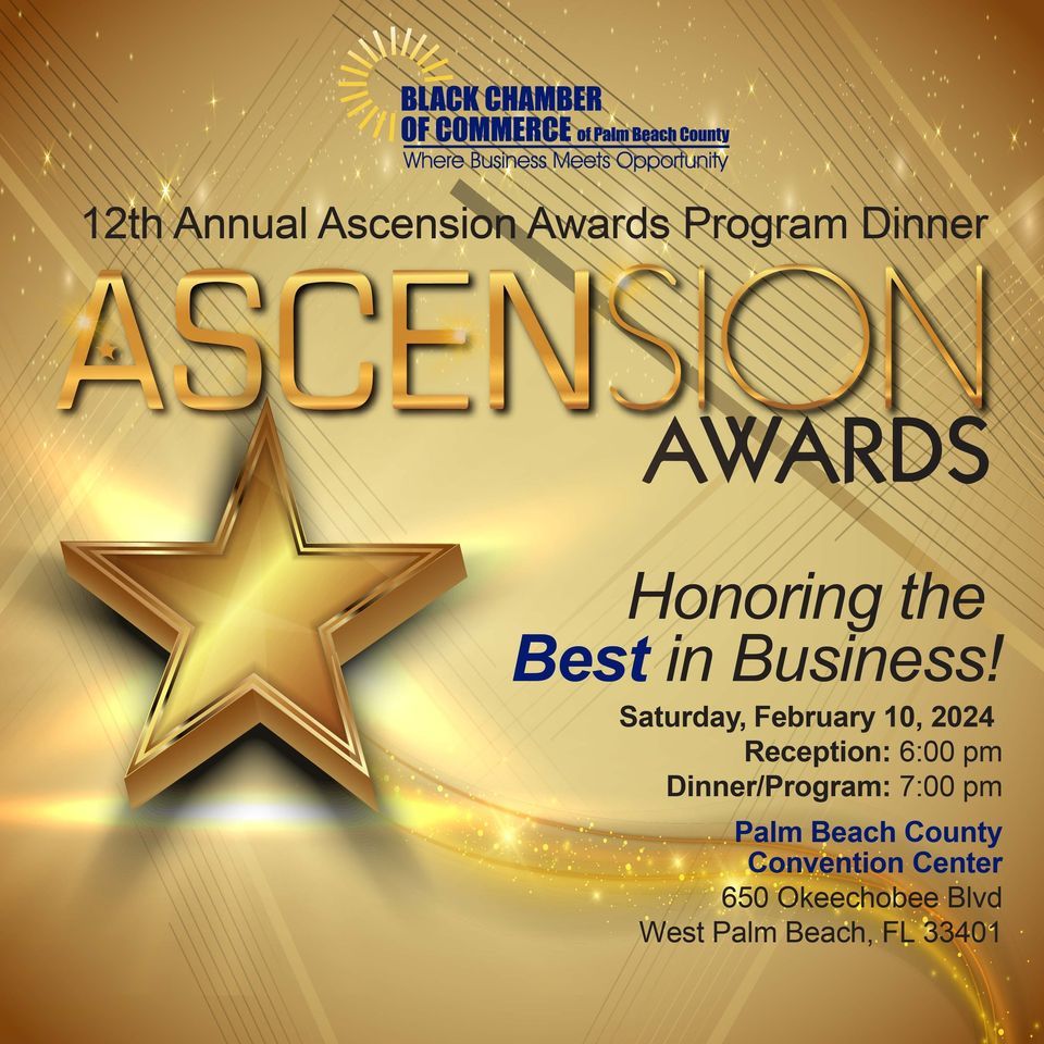 12th Annual Ascension Awards Program Dinner Palm Beach County