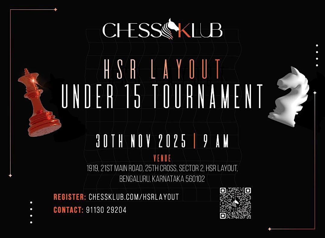 HSR Layout Under 15 Tournament, 30 November | Event in Bengaluru | AllEvents