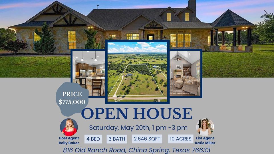 China Spring Open House 816 Old Ranch Road, 816 Old Ranch Rd, China