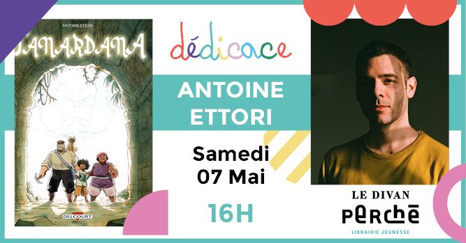 Bande dessinée : Antoine Ettori au Divan Perché, Le Divan - Librairie ...
