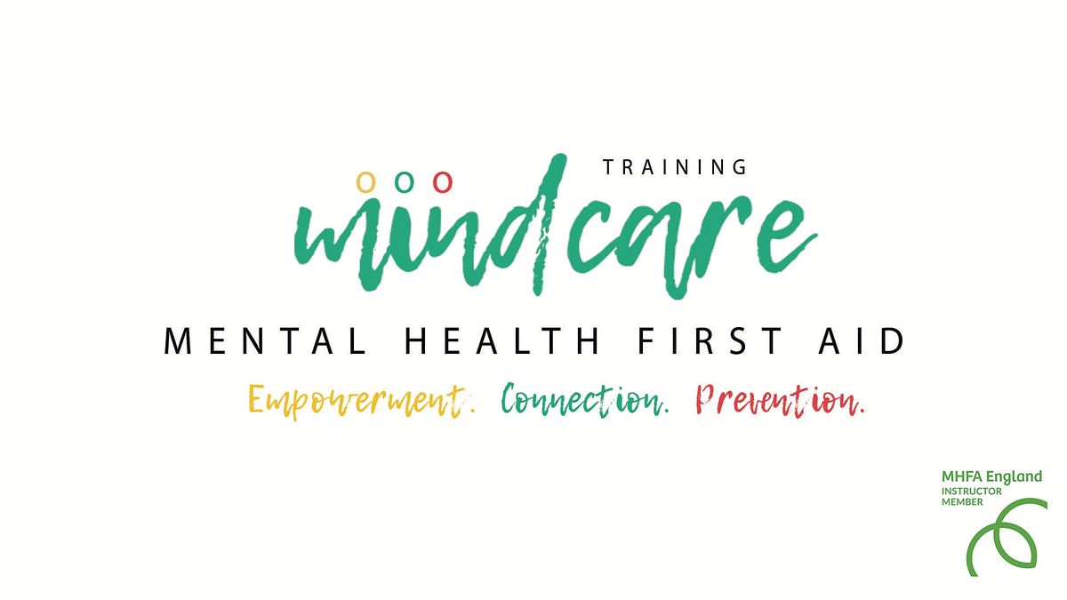 Mental Health First Aid certificated) on AllEvents.in