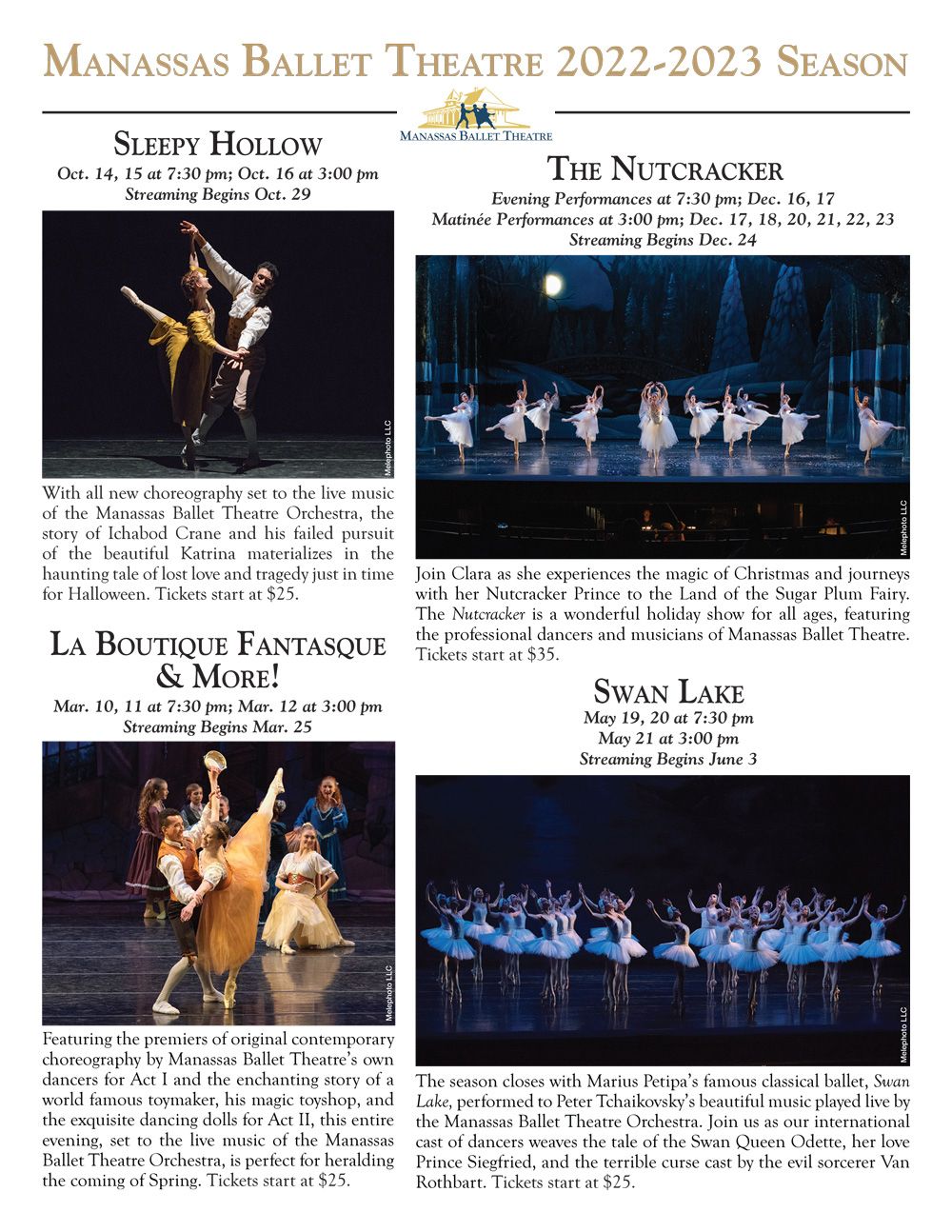 Manassas Ballet Theatre: The Nutcracker at George Mason Center For The Arts, 21 December | Event in Fairfax