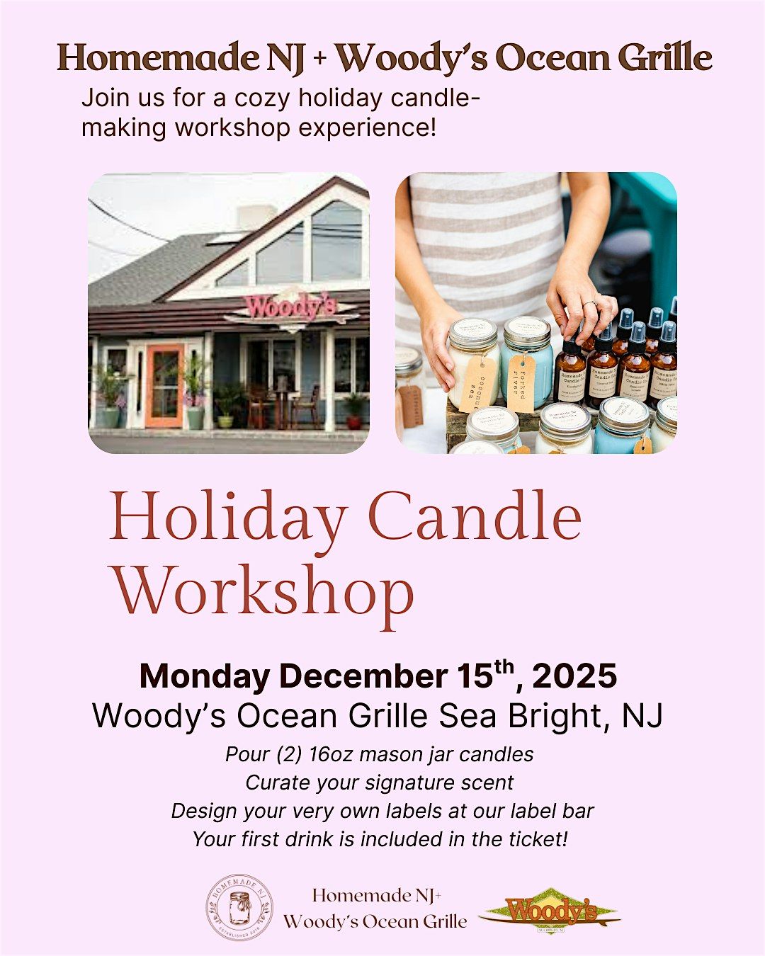 MONDAY DECEMBER 15TH AT WOODY'S OCEAN GRILLE, 15 December | Event in Sea Bright | AllEvents