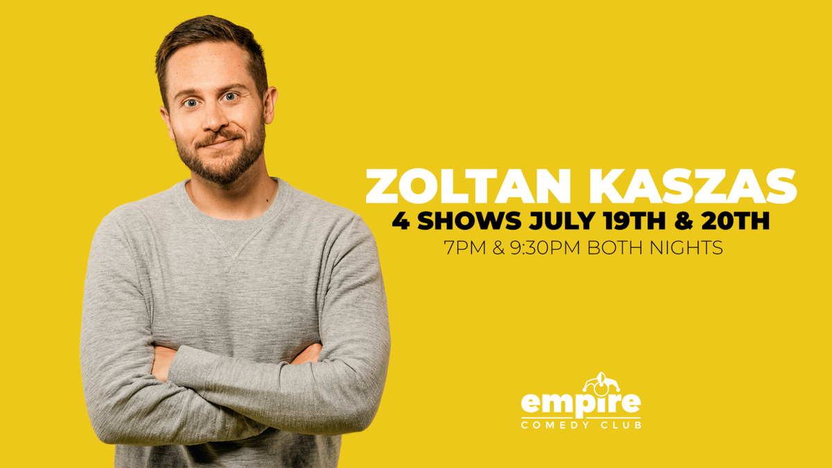 Zoltan Kaszas at Funny Bone - Liberty, 7 September | Event in Mason | AllEvents